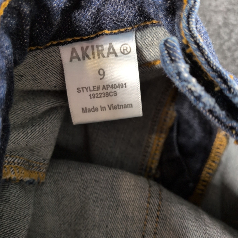 Akira Blue Cargo Jeans - Picture 8 of 9